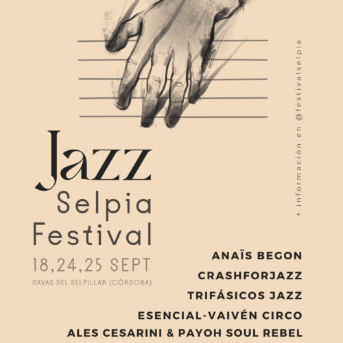 cartel para evento de jazz
